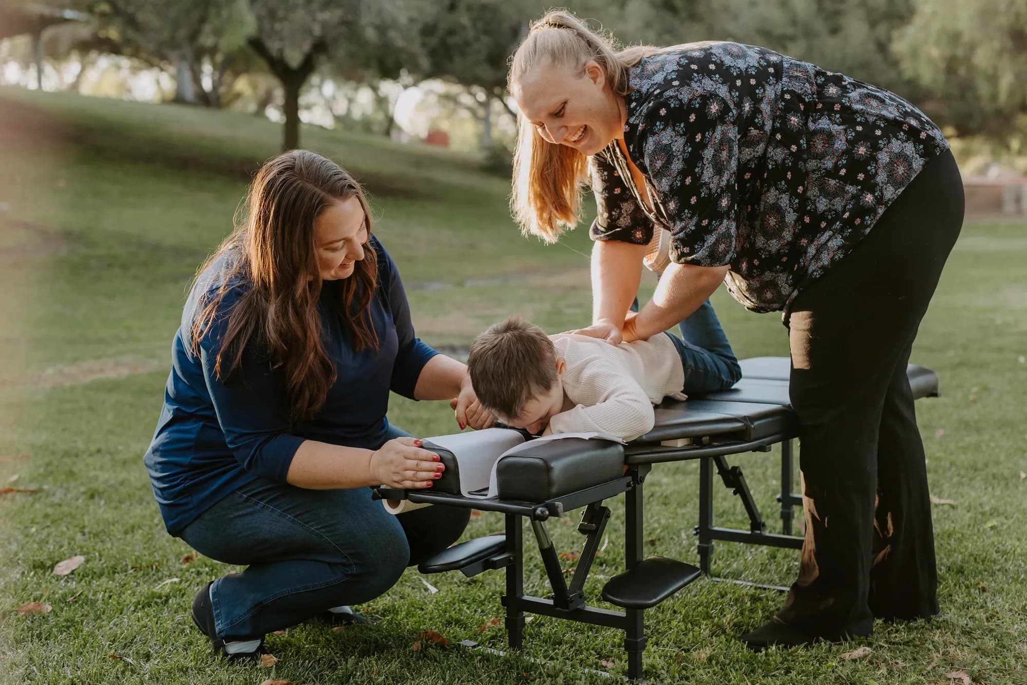 Patient consultation with an upper cervical chiropractor at Atlas in Balance in Oceanside