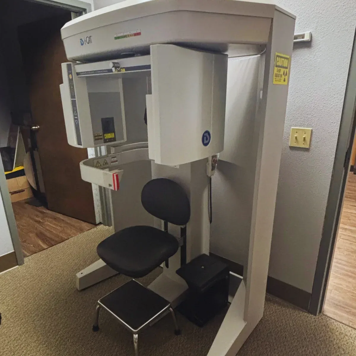 In-office CBCT scanner used to image the neck at Atlas in Balance Chiropractic in Oceanside