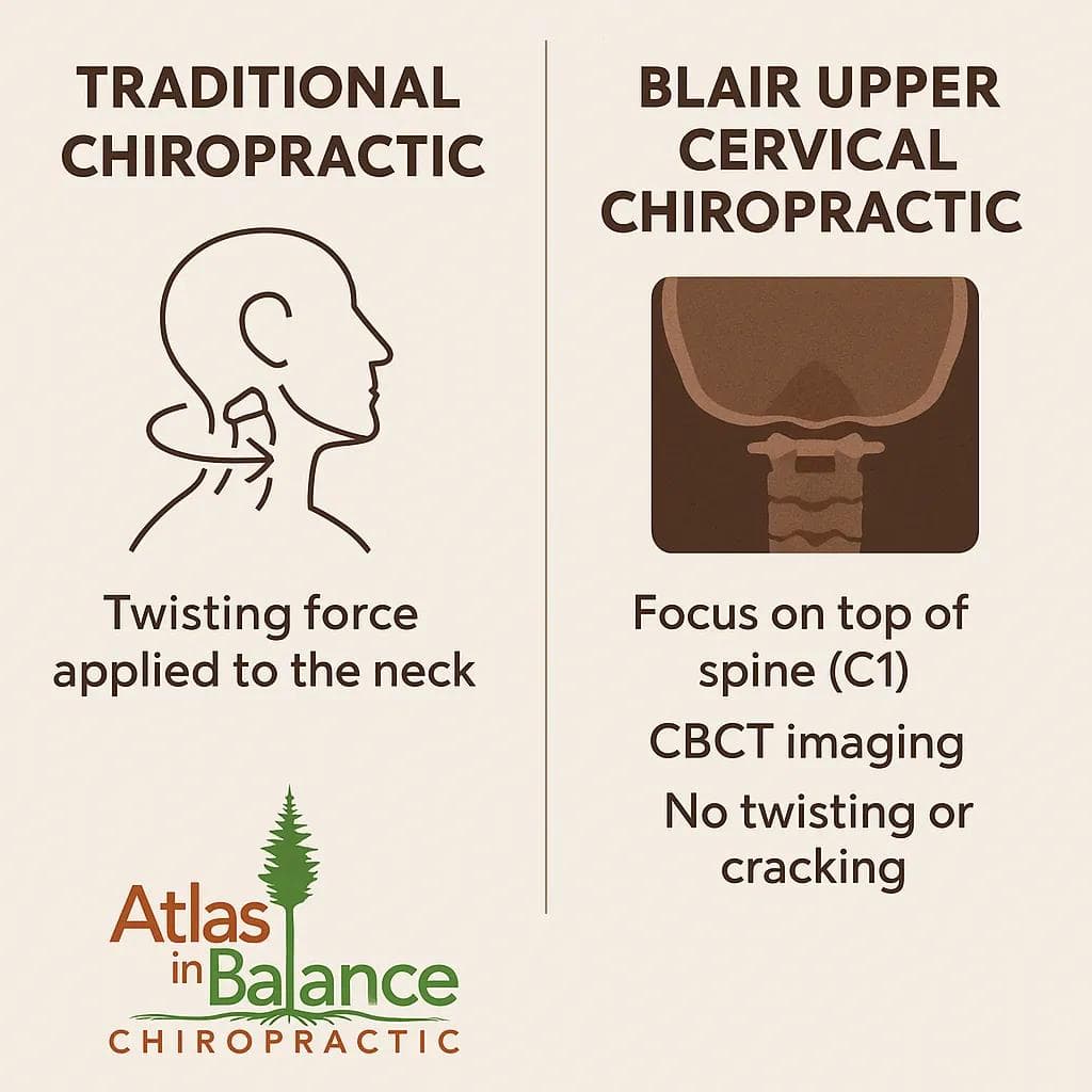 What Is Blair Upper Cervical Chiropractic—and How Is It Different from Traditional Chiropractic?